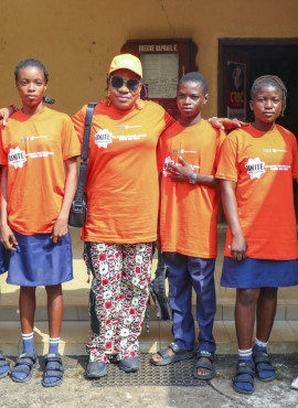 C'river MoWA, SCI takes GBV advocacy to Ikom monarch, schools.